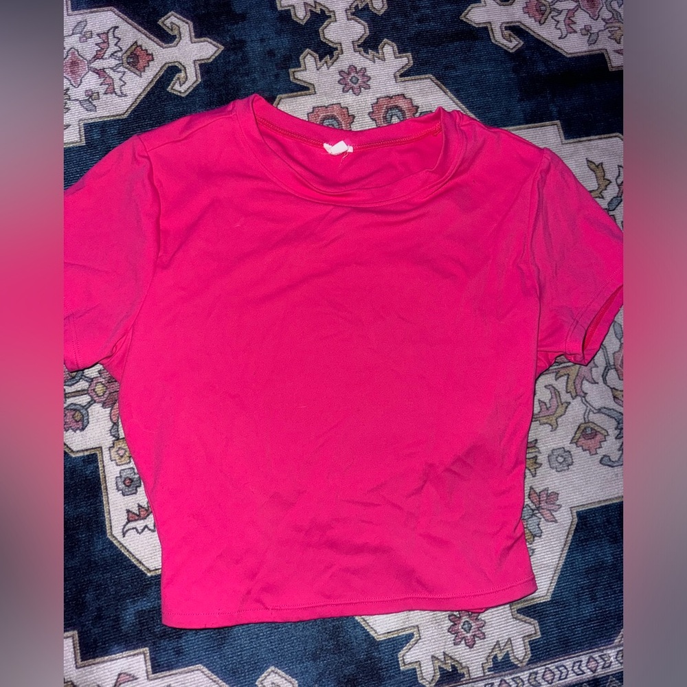 Garage stretchy baby t open strappy back